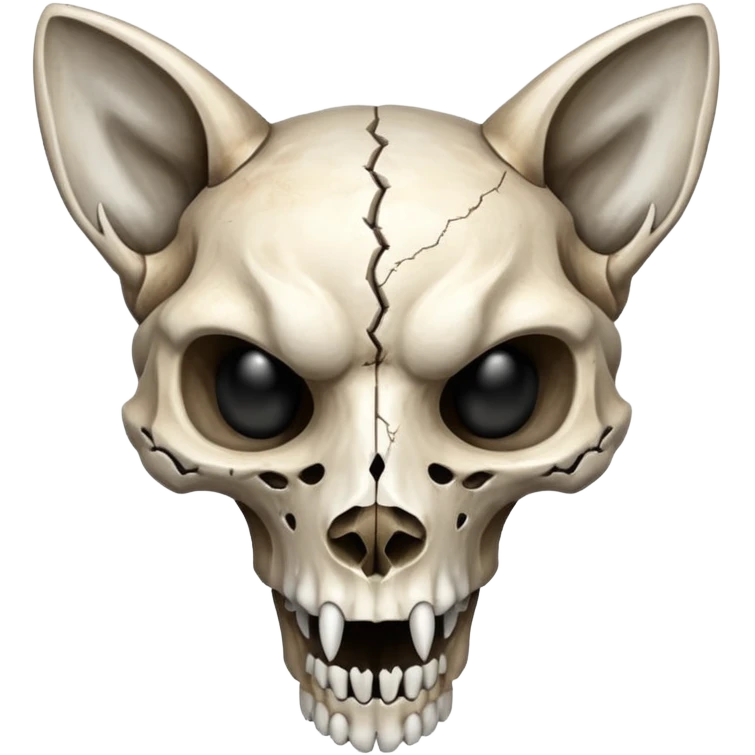Bobcat skull emoji