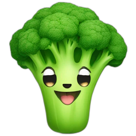 Broccoli cat emoji