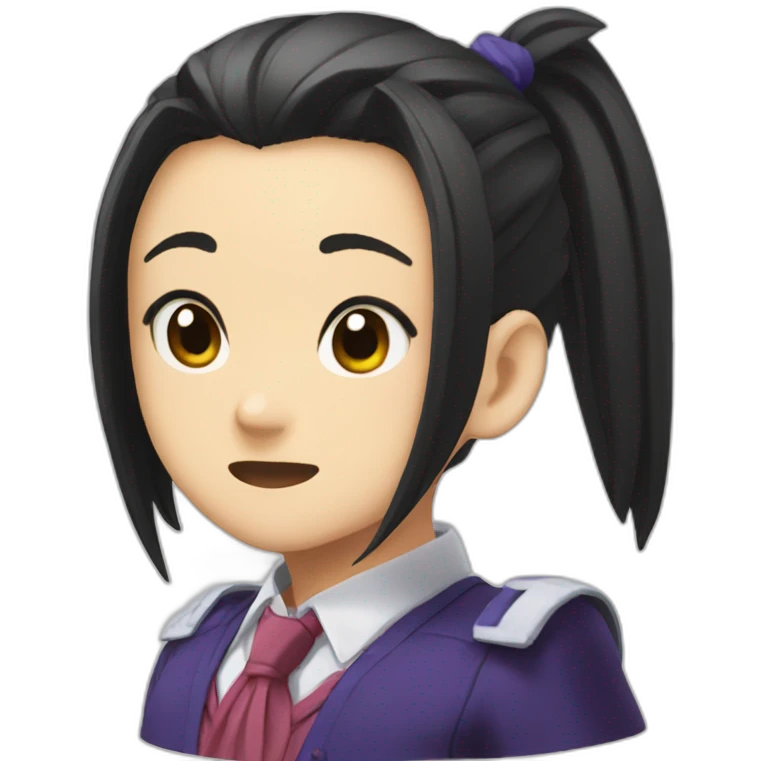 Maya fey surpised ace attorney emoji