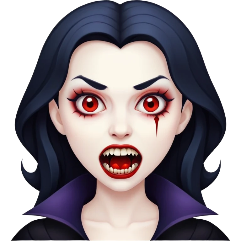 Vampire girl emoji