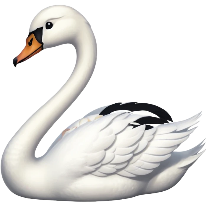 White swan emoji