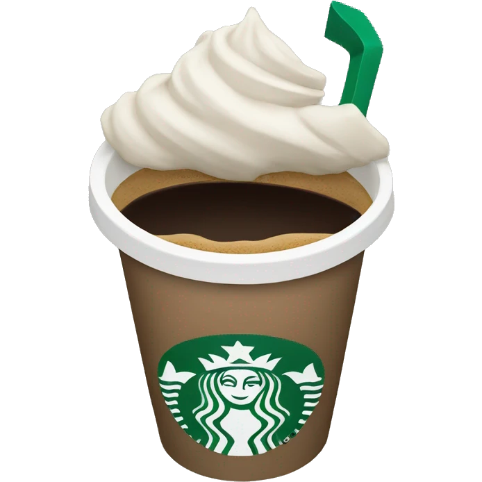 starbucks coffee cup emoji