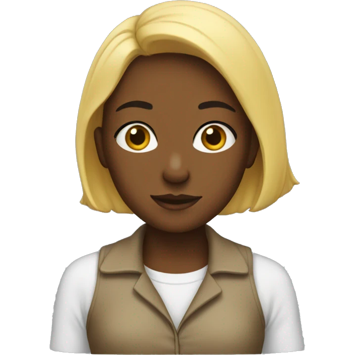 The girl who writes hard emoji