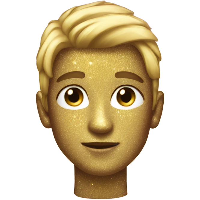 Glittery  emoji