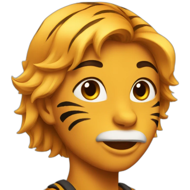 woman tiger emoji