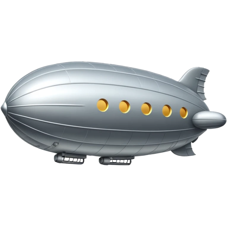 flying zeppelin  emoji