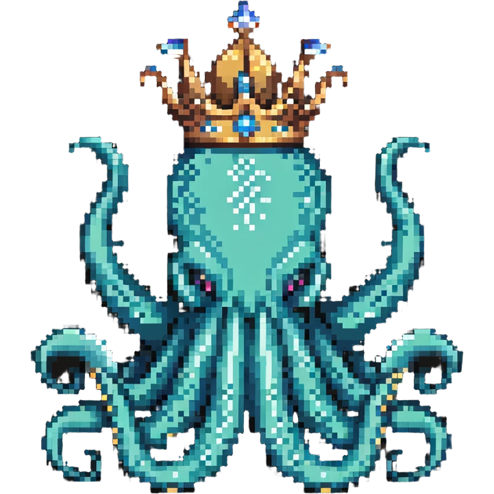 crowned kraken emoji
