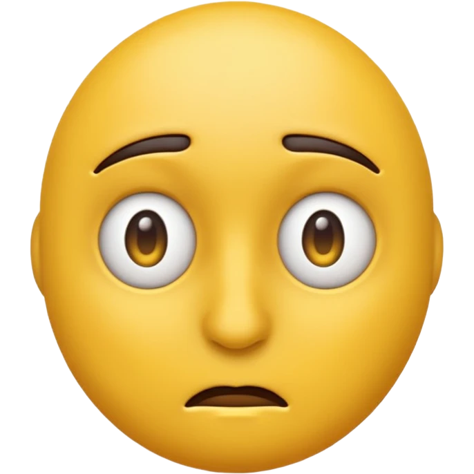 Emoji that is bombastic side eye with no nose emoji