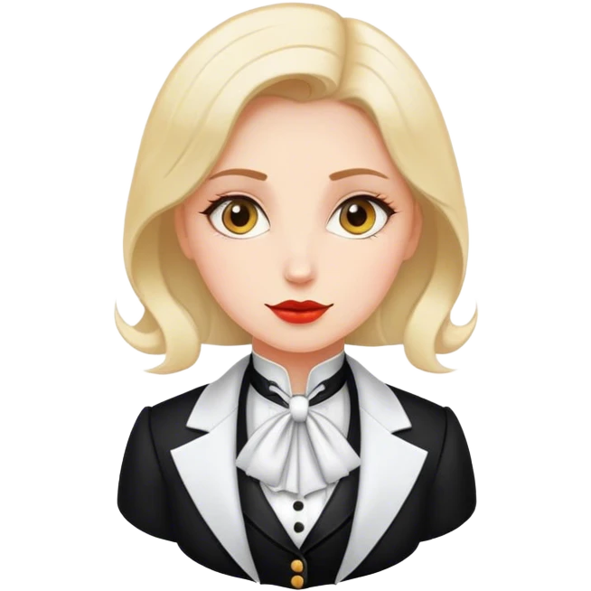 woman polish tailcoat politician emoji