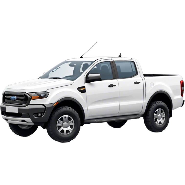 Ford Ranger - Ford (Model Year: 2024) (Iconic colour: White) emoji