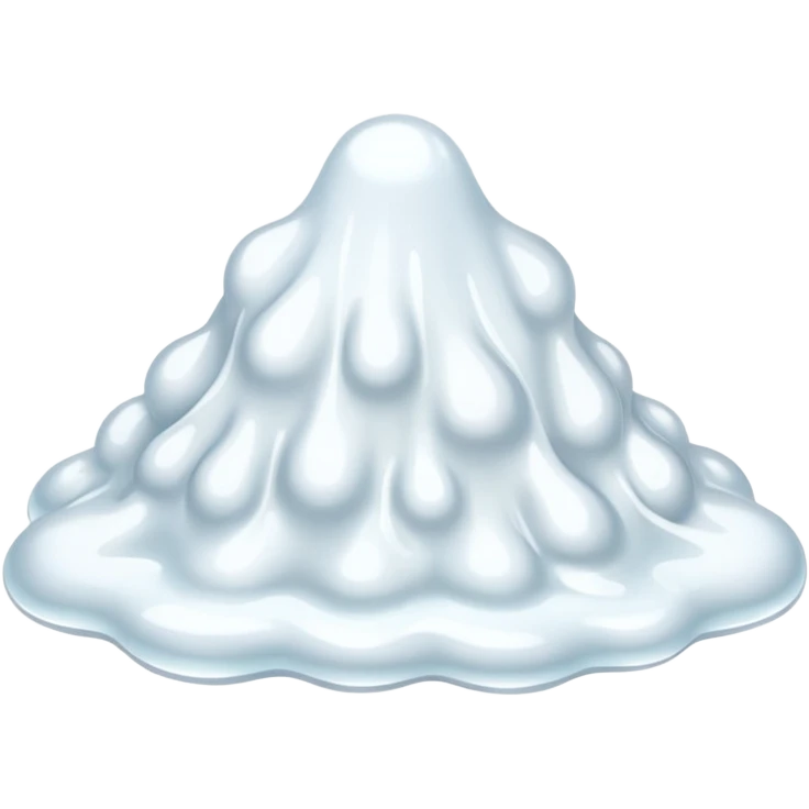 white goo emoji