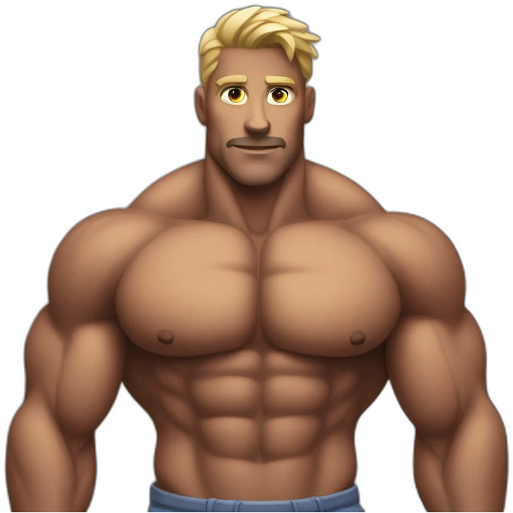 big chest muscles emoji