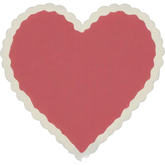 Heart blanket emoji