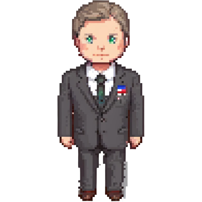 Российский чиновник в костюме emoji