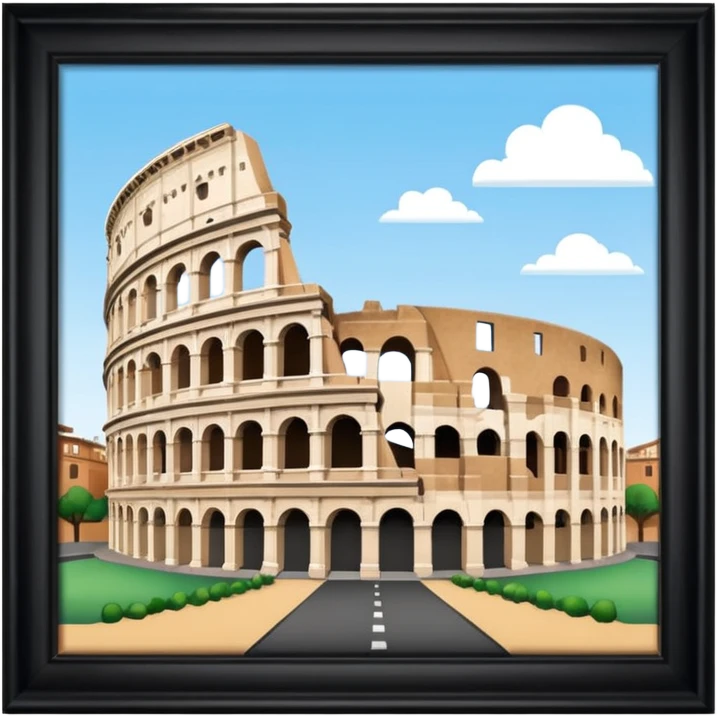 Coliseo roma emoji