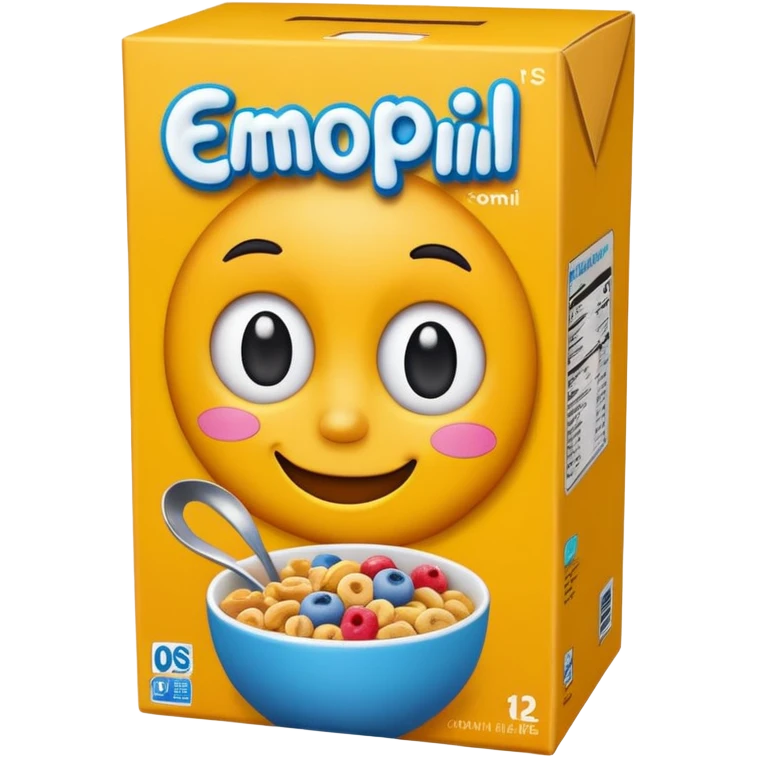 cereal box emoji