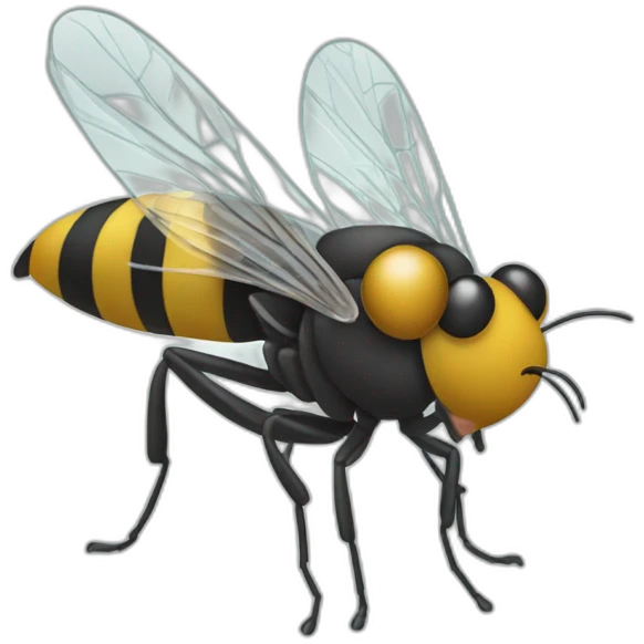 Man swating fly emoji