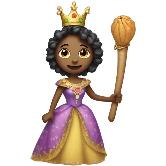 Princess peanut emoji