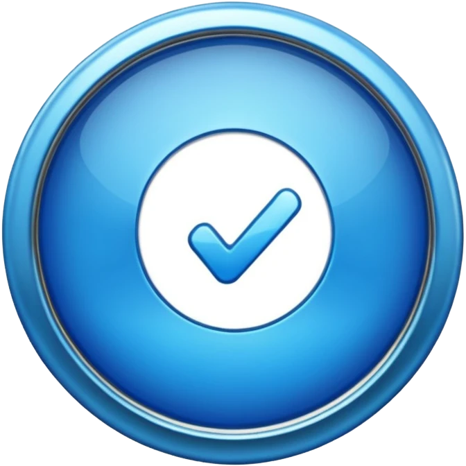 Verification badge emoji