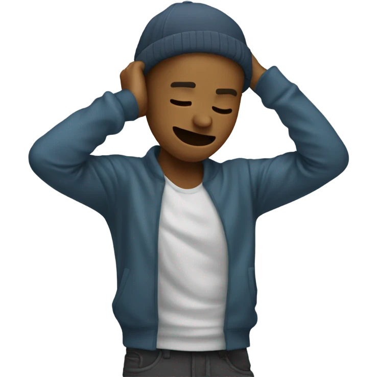 Person dabbing  emoji