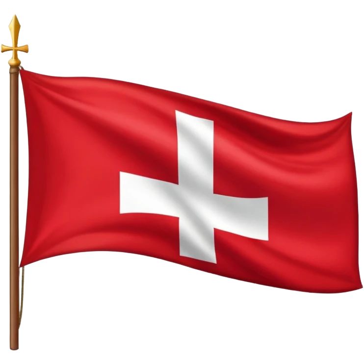 Bandera cruz de borgoña emoji