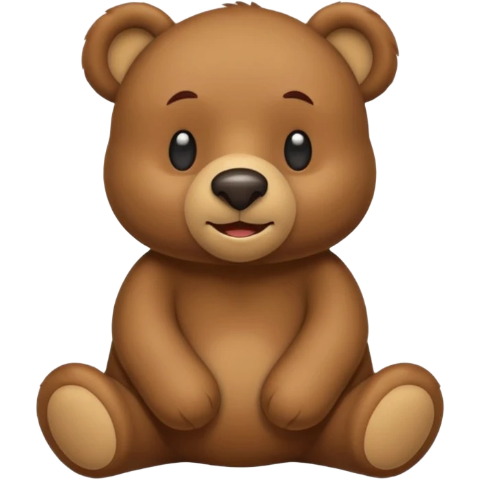 Tu peux me gênerer un Emoji d' ours  dans le style du jeu Super Bear Adventure emoji