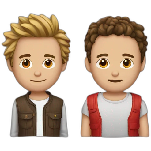 mcfly et carlito emoji