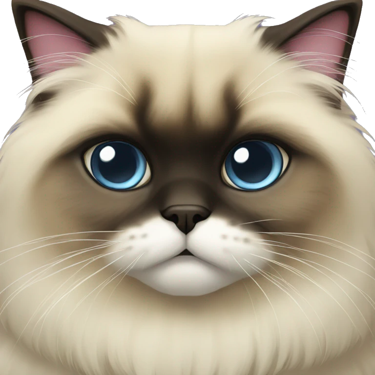 himalayan cat  emoji