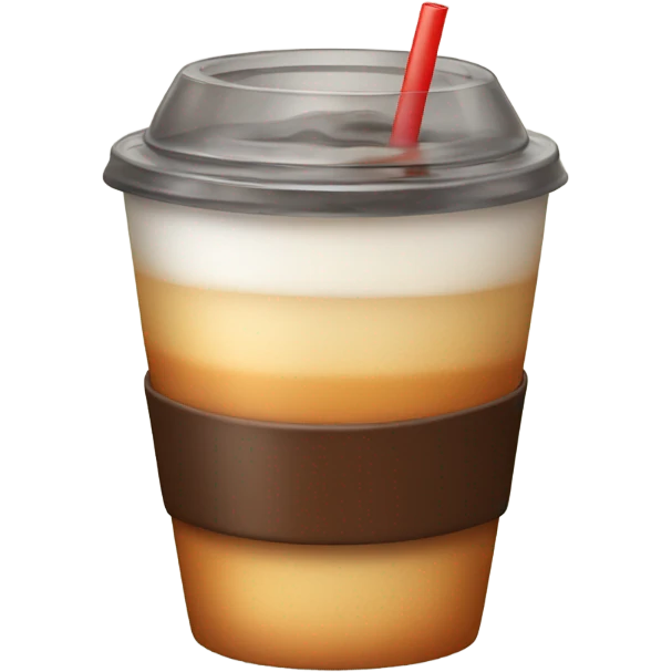 Cozy cup of iced americano emoji