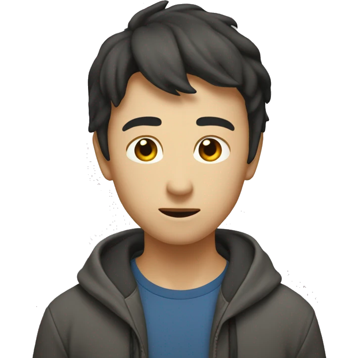 内含眼泪微笑，比心 emoji
