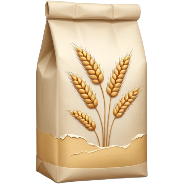 Wheat flour in package  emoji