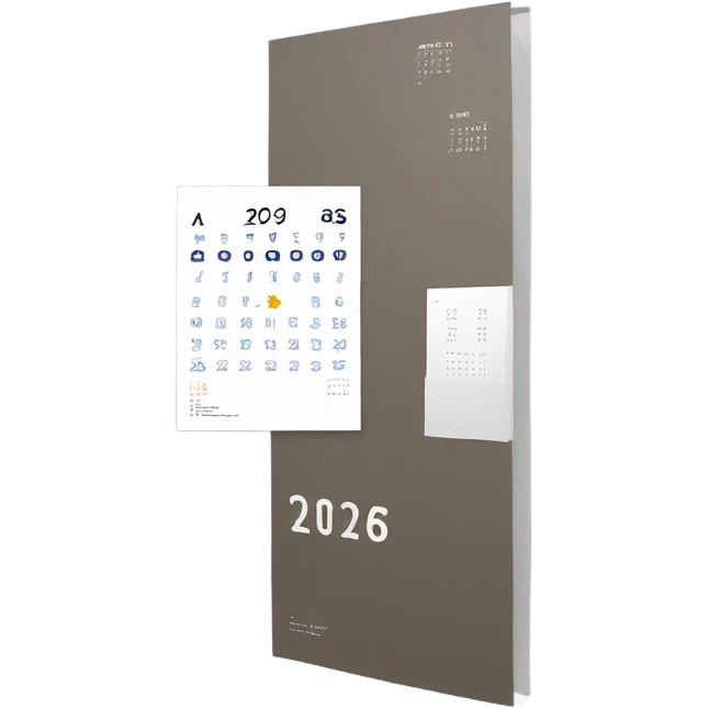 modern-clean-2025-wall-calendar emoji