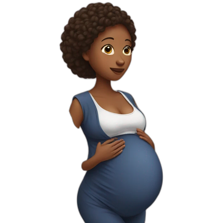 Pregnant emoji