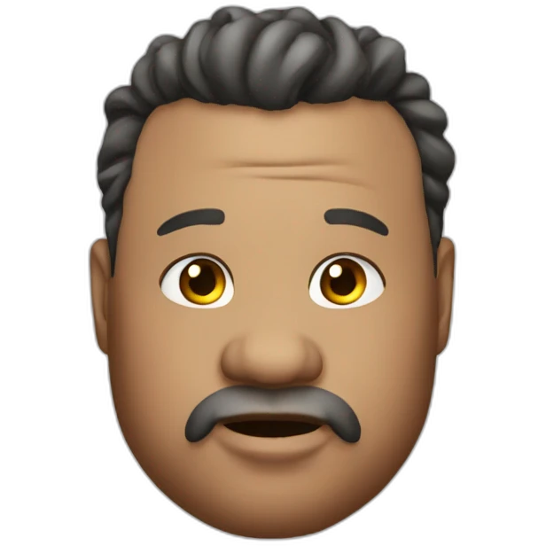 very fat man big ass emoji