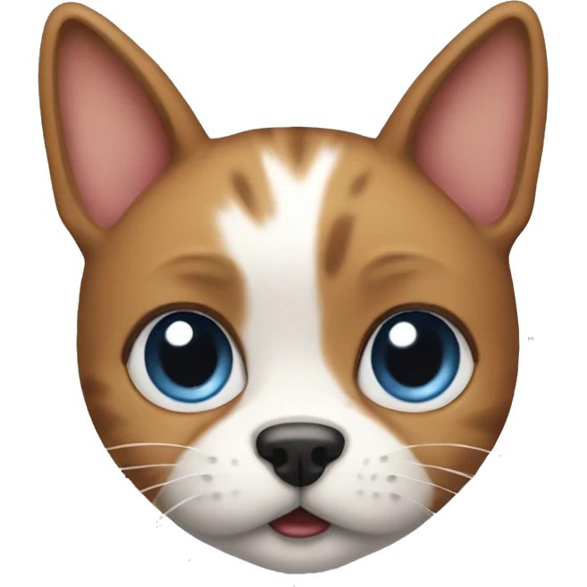 cat dog  emoji