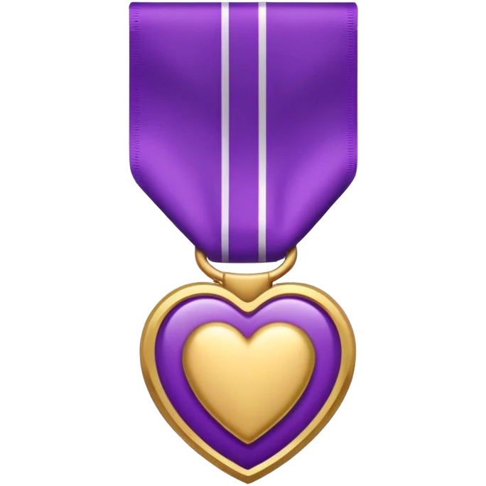 Purple Heart emoji