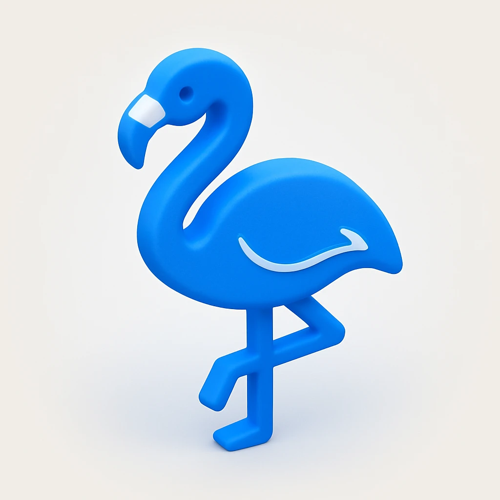flamingo emoji