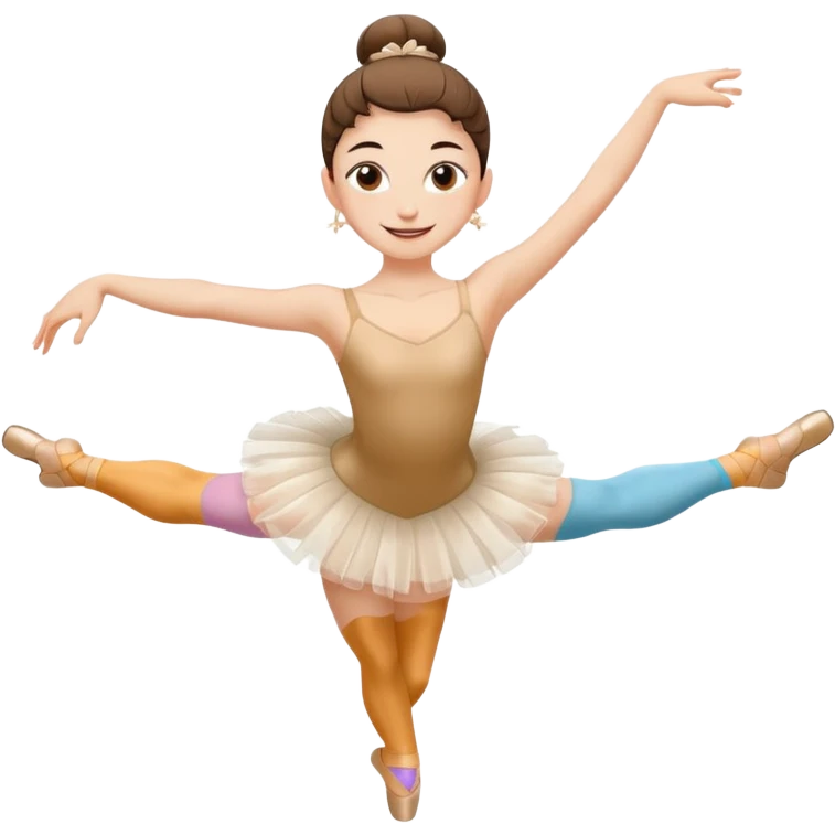 Crea un emoji de ballerina capuchina emoji