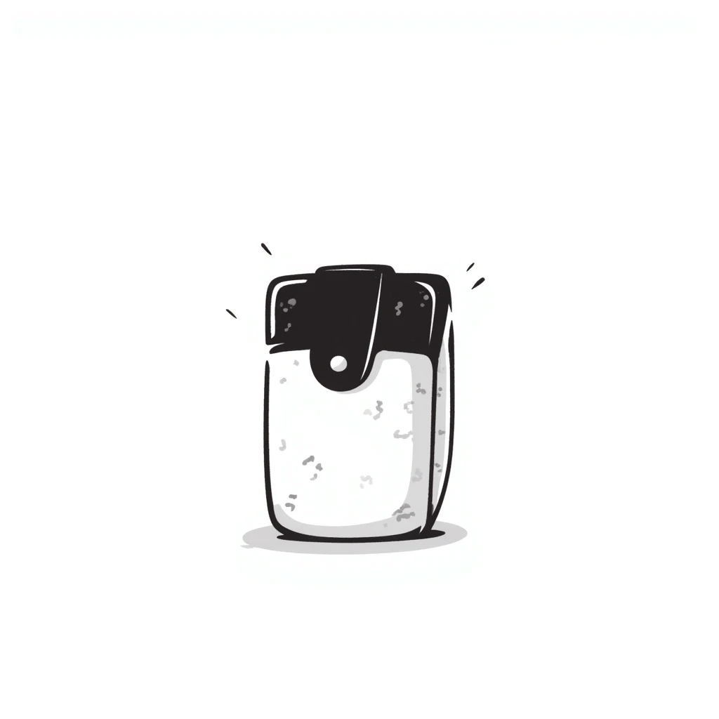 cute white wallet with white aesthetic emoji
