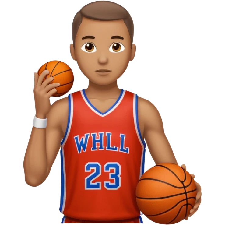 Basketball trainer emoji