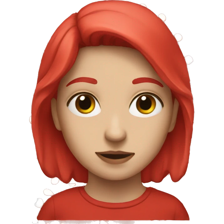 Aesthetic red  emoji