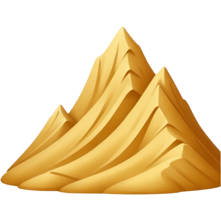 sand mountains emoji