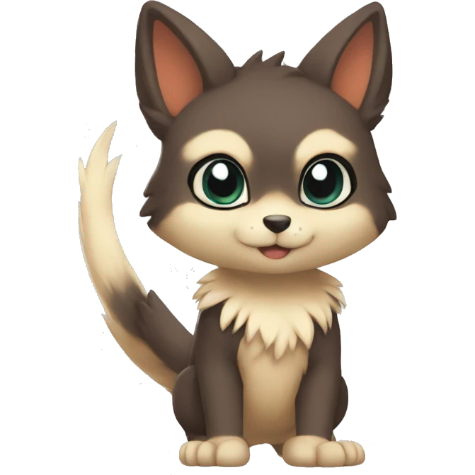 Anthro Chibi-style-Fur-Sona-Fakémon Full Body emoji