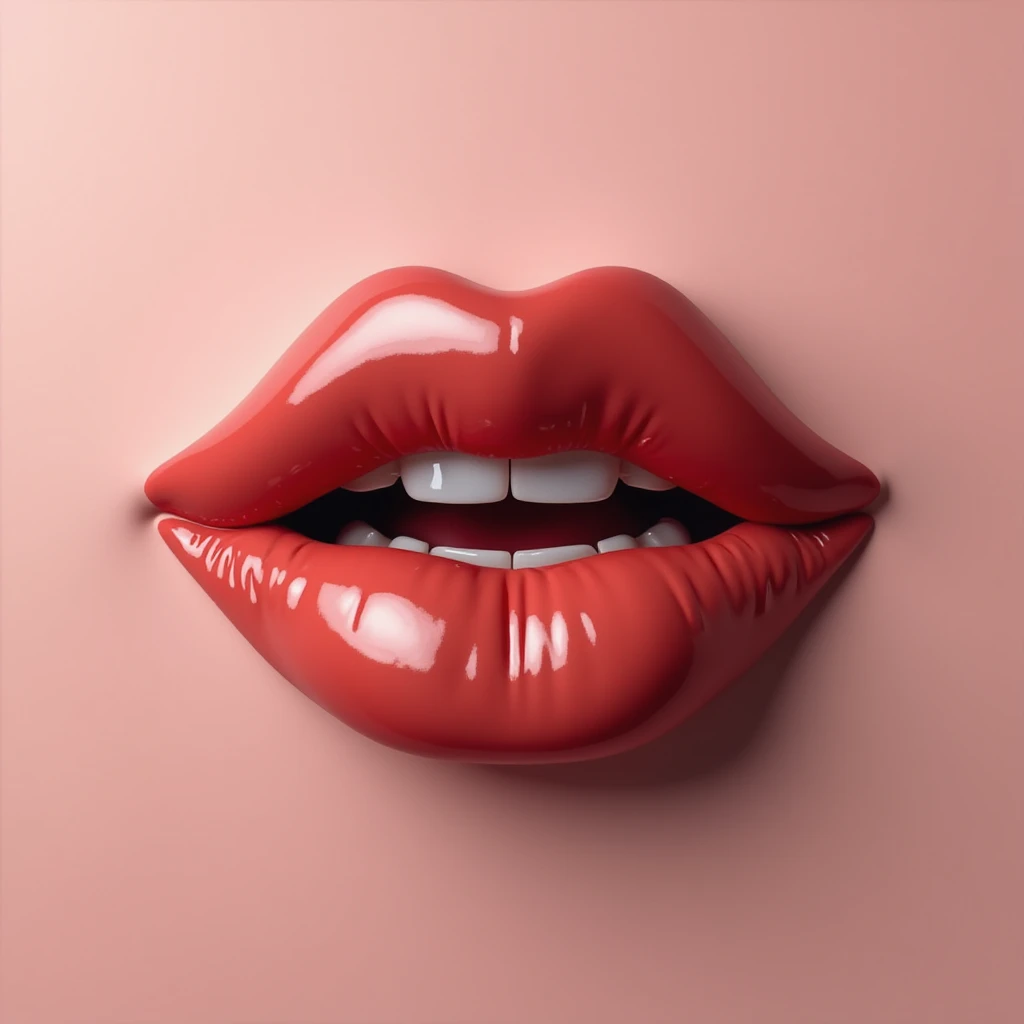realistic photorealistic lipstick emoji emoji