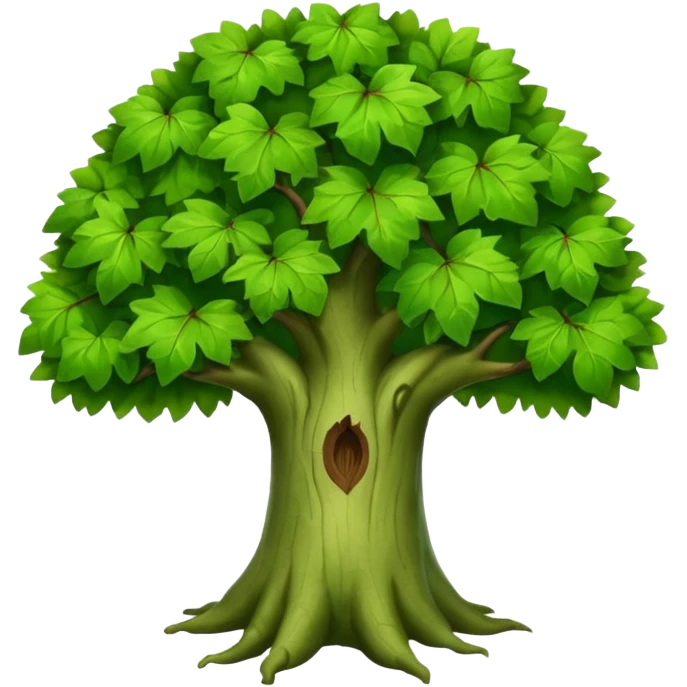 Boison tree emoji