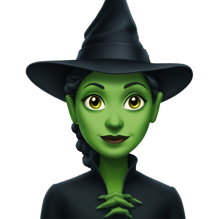 Elphaba from the movie wicked emoji