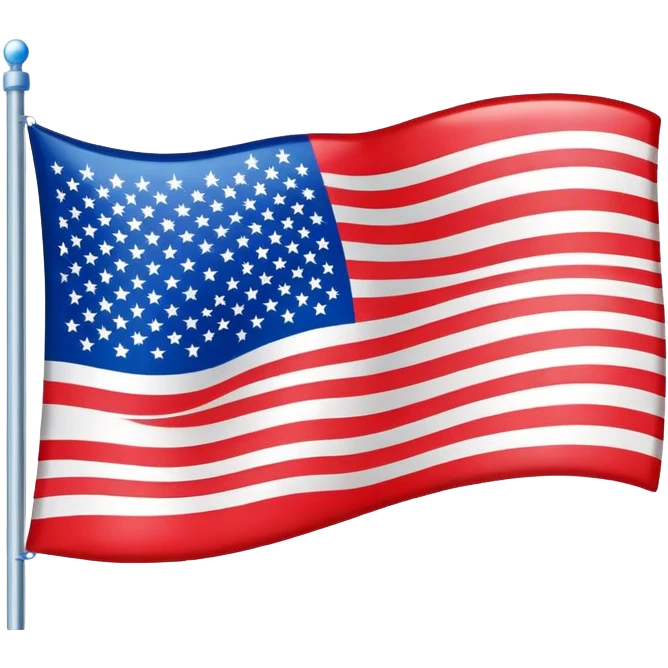 American Flag with the words "I-130" approved emoji