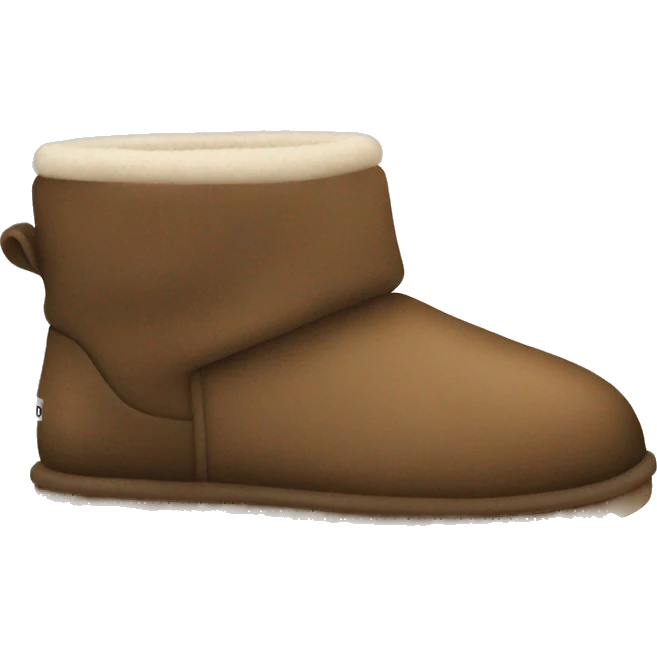 Short Tasmanian Ugg slippers  emoji