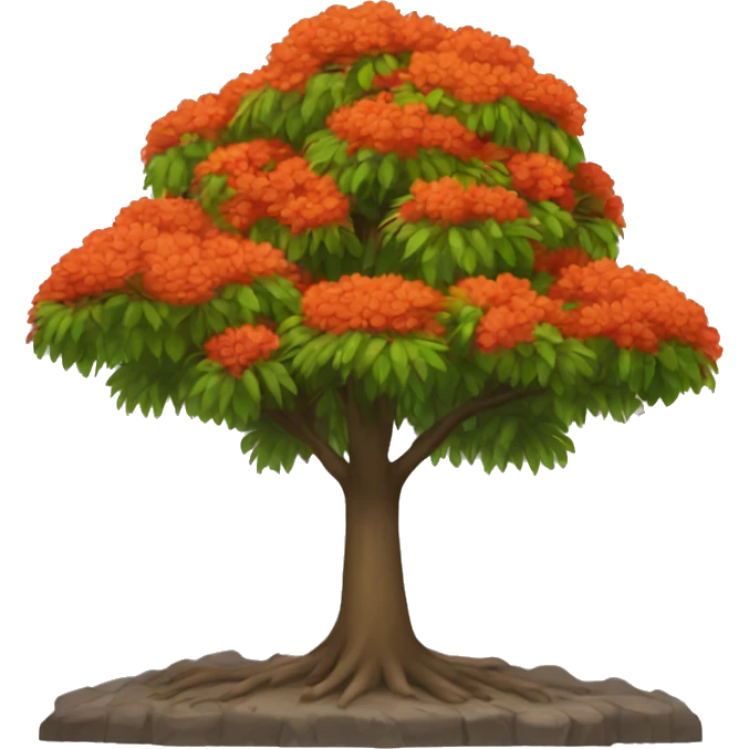 flamboyan tree emoji