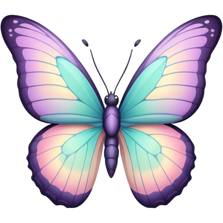 Pastel butterfly  emoji